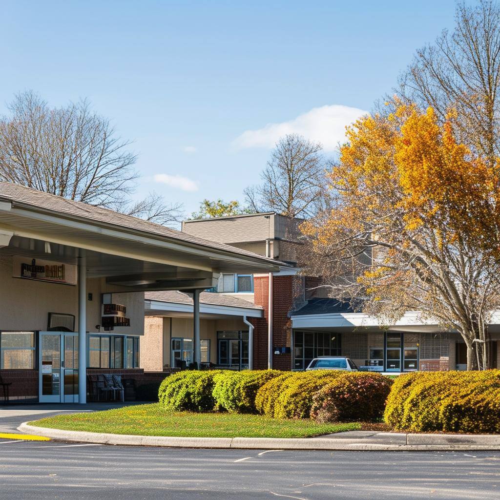 image of an nursing facility, drug rehab center and mental home facility all together